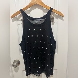 BNWOT BELLE BY BELLDINI KNIT TANK MEDIUM